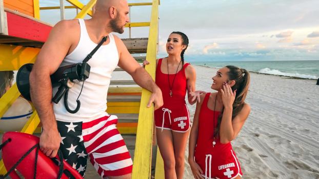 Brazzersexxtra – Mackenzie Mace And Kylie Rocket Horny Lifeguards