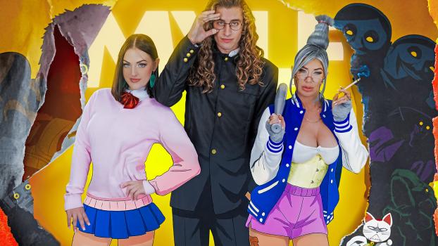 Badmilfs – Lolly Dames And Lucy Lotus Daandodan My Boyfriend Is Possessed, Let’s Fuck The Ghosts Out Of Him